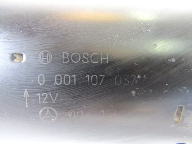 ZAGANJAC MOTORJA  OEM N. 1107037 ORIGINAL REZERVNI DEL MERCEDES CLASSE E W210 S210 BER/SW (1995 - 1999) BENZINA LETNIK 1996