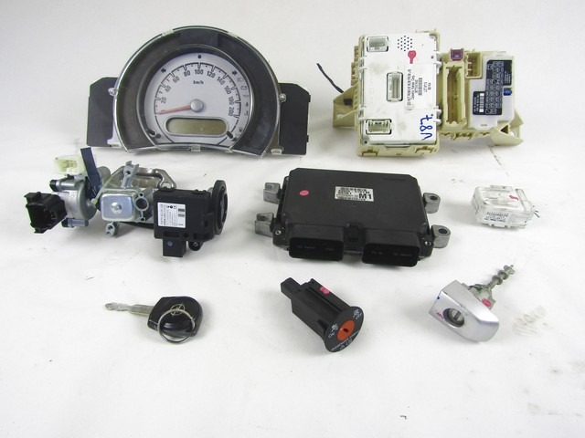 KOMPLET ODKLEPANJE IN VZIG  OEM N. 23426 KIT ACCENSIONE AVVIAMENTO ORIGINAL REZERVNI DEL OPEL AGILA B H08 (2008 - 2015)BENZINA LETNIK 2009