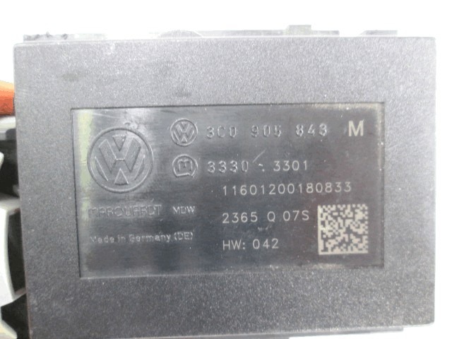 KLJUCAVNICA VZIGA/KLJUC ZA VZIG OEM N. 3C0905843M ORIGINAL REZERVNI DEL VOLKSWAGEN PASSAT B6 3C2 3C5 BER/SW (2005 - 09/2010)  DIESEL LETNIK 2005