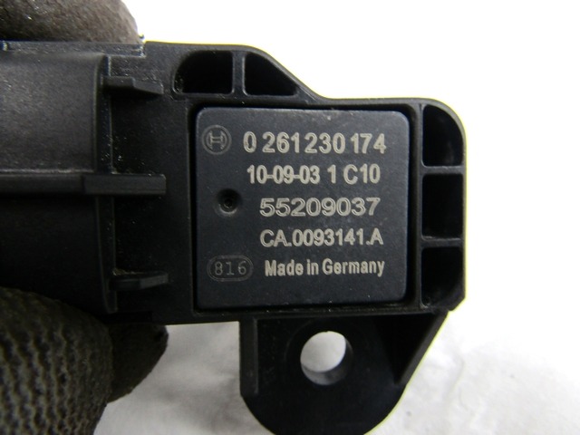 TLAK IZPUSNIH PLINOV SENZORJA OEM N. 55209037 ORIGINAL REZERVNI DEL FIAT PUNTO EVO 199 (2009 - 2012)  BENZINA LETNIK 2011
