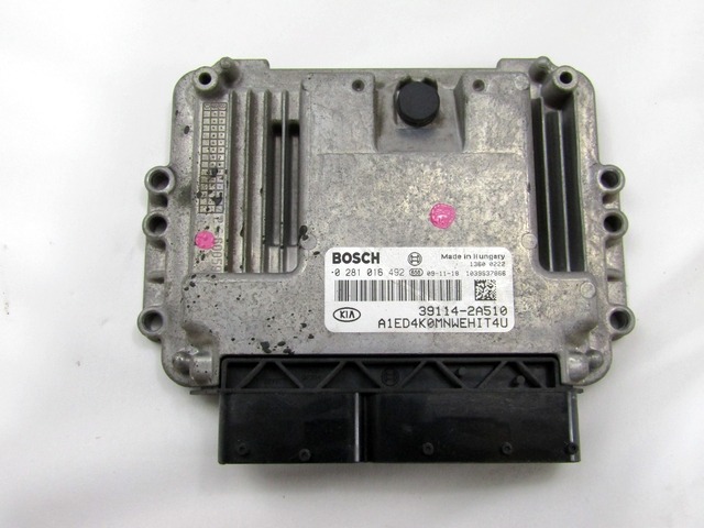 KOMPLET ODKLEPANJE IN VZIG  OEM N. 22496 KIT ACCENSIONE AVVIAMENTO ORIGINAL REZERVNI DEL KIA CEE'D / PRO CEE'D MK1 ED (2006-2012) DIESEL LETNIK 2010