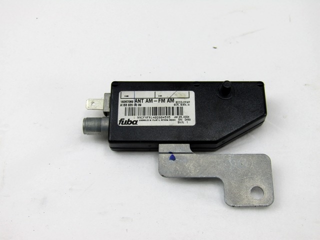 OJACEVALEC / ANTENA OEM N. A1638200089 ORIGINAL REZERVNI DEL MERCEDES CLASSE ML W163 (1997 - 2006) DIESEL LETNIK 2004