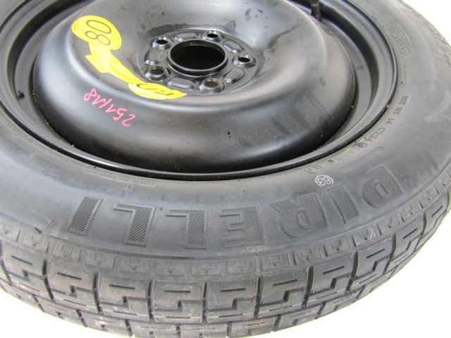 MALO REZERVNO KOLO OEM N. C2S41314 ORIGINAL REZERVNI DEL JAGUAR X-TYPE X400 MK1 R BER/SW (2005 - 2009)DIESEL LETNIK 2009