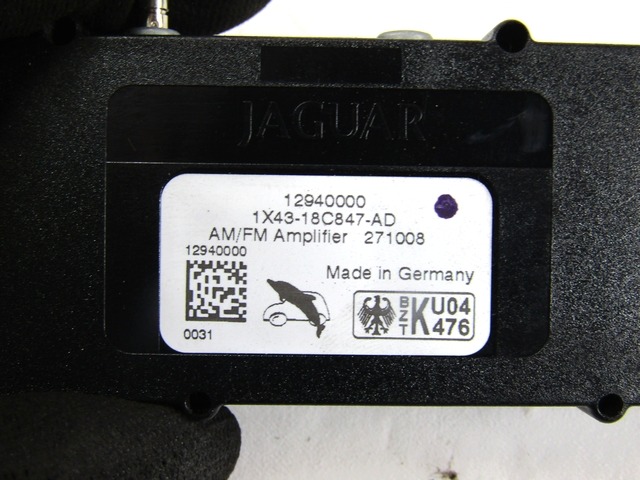 OJACEVALEC / ANTENA OEM N. 1X43-18C847-AD ORIGINAL REZERVNI DEL JAGUAR X-TYPE X400 MK1 R BER/SW (2005 - 2009)DIESEL LETNIK 2009