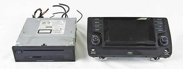 RADIO CD / OJACEVALNIK / IMETNIK HIFI OEM N. 5G0035819A ORIGINAL REZERVNI DEL VOLKSWAGEN GOLF VII 5G1 BQ1 BE1 BE2 BA5 BV5 MK7 (2012 - 2017)DIESEL LETNIK 2015