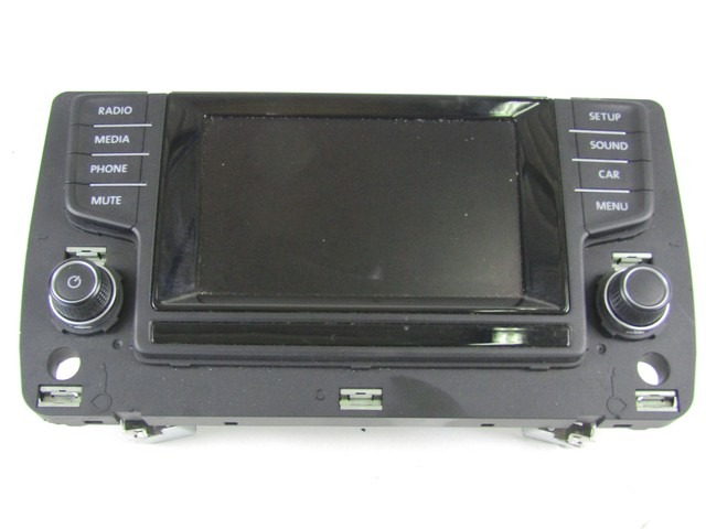 RADIO CD / OJACEVALNIK / IMETNIK HIFI OEM N. 5G0035819A ORIGINAL REZERVNI DEL VOLKSWAGEN GOLF VII 5G1 BQ1 BE1 BE2 BA5 BV5 MK7 (2012 - 2017)DIESEL LETNIK 2015