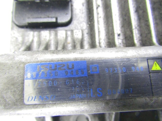OSNOVNA KRMILNA ENOTA DDE / MODUL ZA VBRIZGAVANJE OEM N. 897350-9485 ORIGINAL REZERVNI DEL OPEL MERIVA A X03 (2003 - 2006) DIESEL LETNIK 2003
