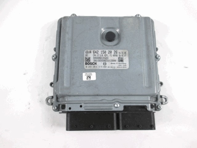 OSNOVNA KRMILNA ENOTA DDE / MODUL ZA VBRIZGAVANJE OEM N. 98002895 ORIGINAL REZERVNI DEL MERCEDES CLASSE E W211 S211 R BER/SW (06/2006 - 2009)DIESEL LETNIK 2006