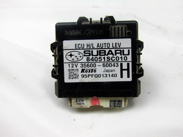 RACUNALNIK ZAROMETOV OEM N. 84051SC010 ORIGINAL REZERVNI DEL SUBARU FORESTER SH  (2008 - 2011)BENZINA/GPL LETNIK 2010