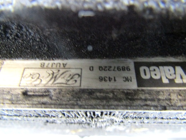 RADIATOR VODE OEM N. 6G918C342DD ORIGINAL REZERVNI DEL FORD GALAXY WA6 MK2 (2006 - 2015)DIESEL LETNIK 2008