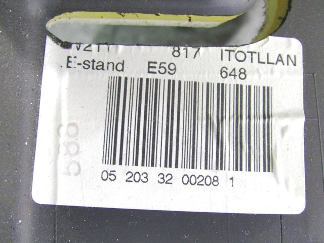 ARMATURNA PLOSCA OEM N. A2116800687 ORIGINAL REZERVNI DEL MERCEDES CLASSE E W211 S211 BER/SW (03/2002 - 05/2006) DIESEL LETNIK 2005