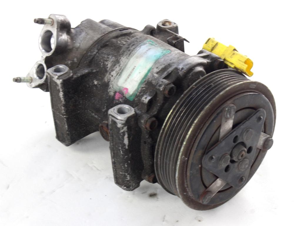 KOMPRESOR KLIME  OEM N. 9800821980 ORIGINAL REZERVNI DEL CITROEN C3 / PLURIEL MK1 (2002 - 09/2005) BENZINA LETNIK 2003