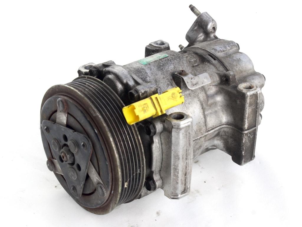 KOMPRESOR KLIME  OEM N. 9800821980 ORIGINAL REZERVNI DEL CITROEN C3 / PLURIEL MK1 (2002 - 09/2005) BENZINA LETNIK 2003