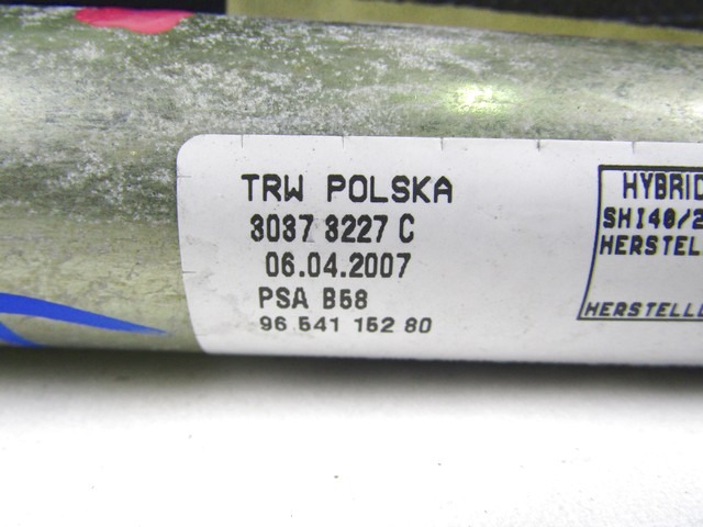 ZRACNA BLAZINA GLAVA LEVA OEM N. 9654115280 ORIGINAL REZERVNI DEL CITROEN C4 PICASSO/GRAND PICASSO MK1 (2006 - 08/2013) DIESEL LETNIK 2007