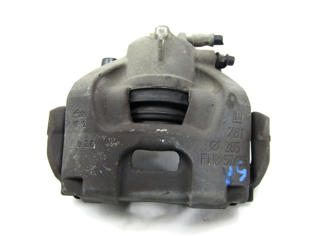 SPREDNJE LEVE ZAVORNE CELJUSTI  OEM N. 93195751 ORIGINAL REZERVNI DEL SAAB 9-3 YS3F MK2 BER/SW/CABRIO (2003 - 2006) DIESEL LETNIK 2005