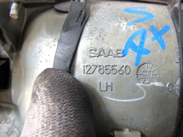 ZUNANJA KLJUKA SPREDNJA LEVA VRATA OEM N. 12785560 ORIGINAL REZERVNI DEL SAAB 9-3 YS3F MK2 BER/SW/CABRIO (2003 - 2006) DIESEL LETNIK 2005