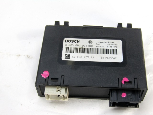 ECU PARKIRNI SENZORJI OEM N. 12803285AA ORIGINAL REZERVNI DEL SAAB 9-3 YS3F MK2 BER/SW/CABRIO (2003 - 2006) DIESEL LETNIK 2005