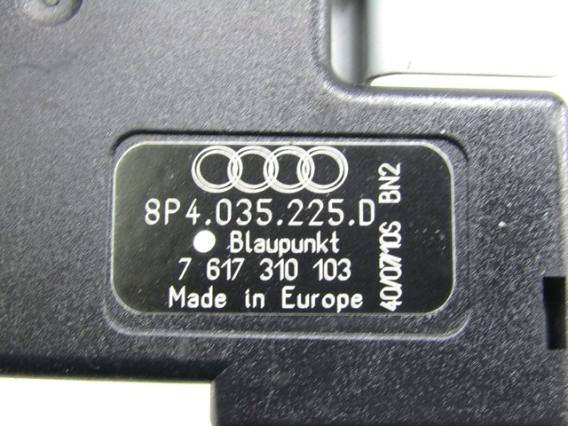 OJACEVALEC / ANTENA OEM N. 8P4035225D ORIGINAL REZERVNI DEL AUDI A3 MK2 8P 8PA 8P1 (2003 - 2008)DIESEL LETNIK 2008