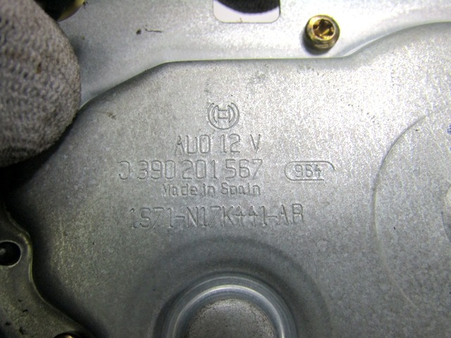 MOTORCEK ZADNJEGA BRISALCA OEM N. 1S71N17K441AB ORIGINAL REZERVNI DEL FORD MONDEO B5Y B4Y BWY MK2 BER/SW (2000 - 2007) DIESEL LETNIK 2002