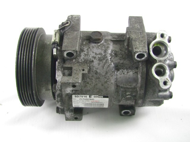 KOMPRESOR KLIME  OEM N. 8200866441 ORIGINAL REZERVNI DEL DACIA LOGAN MK1 (2004 - 2013) BENZINA/GPL LETNIK 2009