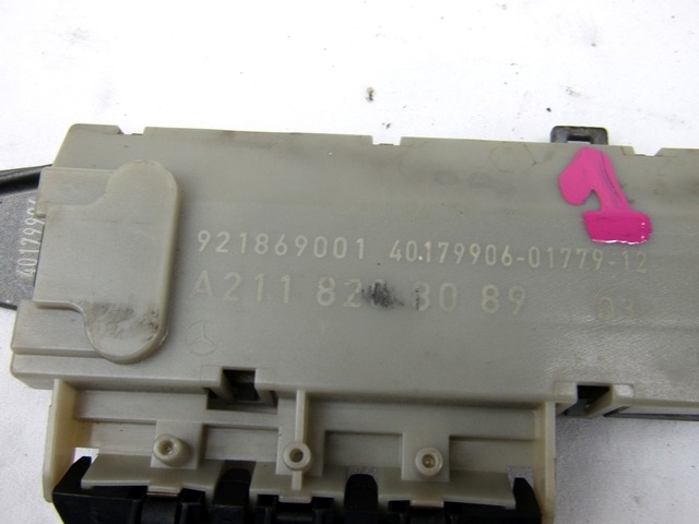 OJACEVALEC / ANTENA OEM N. A2118203089 ORIGINAL REZERVNI DEL MERCEDES CLASSE E W211 S211 BER/SW (03/2002 - 05/2006) DIESEL LETNIK 2003