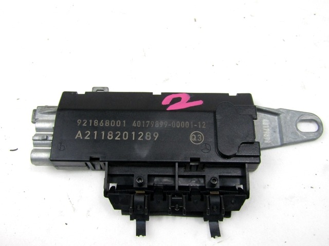 OJACEVALEC / ANTENA OEM N. A2118201289 ORIGINAL REZERVNI DEL MERCEDES CLASSE E W211 S211 BER/SW (03/2002 - 05/2006) DIESEL LETNIK 2003