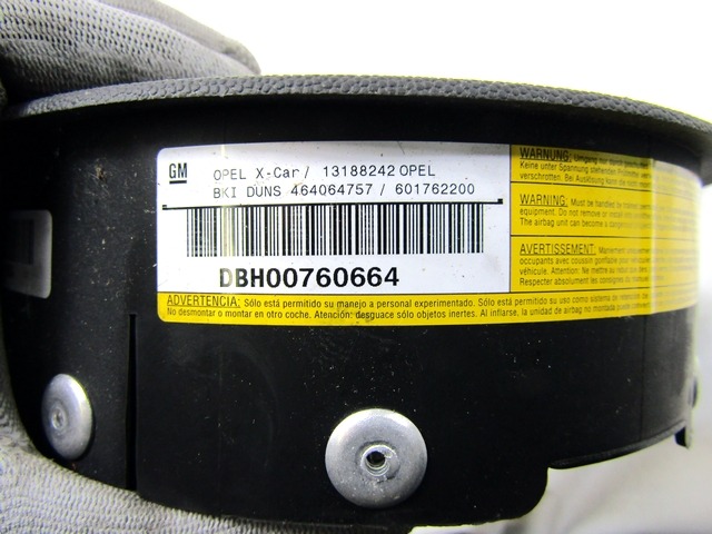 AIRBAG VOLAN OEM N. 13188242 ORIGINAL REZERVNI DEL OPEL MERIVA A X03 R (2006 - 2010) BENZINA/GPL LETNIK 2010