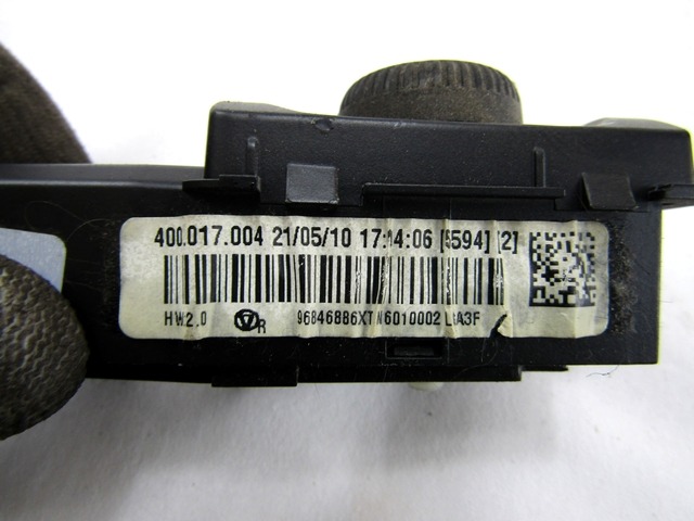 NADZOR KLIMATSKE NAPRAVE OEM N. 96846886XT ORIGINAL REZERVNI DEL PEUGEOT 5008 0U 0E MK1 (2009 - 2013) DIESEL LETNIK 2010