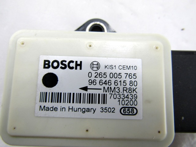 ESP OEM N. 9664661580 ORIGINAL REZERVNI DEL PEUGEOT 5008 0U 0E MK1 (2009 - 2013) DIESEL LETNIK 2010