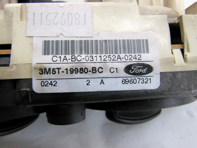 NADZOR KLIMATSKE NAPRAVE OEM N. 3M5T-19980-BC ORIGINAL REZERVNI DEL FORD FOCUS CMAX DM2 MK1 (10/2003 - 03/2007) DIESEL LETNIK 2004