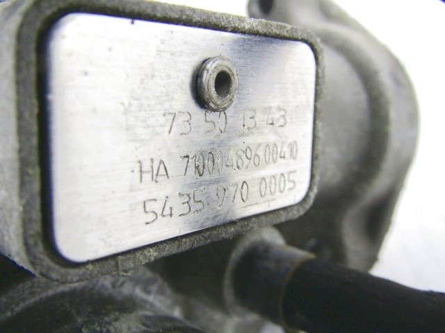 TURBINA OEM N. 73501343 ORIGINAL REZERVNI DEL LANCIA MUSA 350 (2004 - 2007) DIESEL LETNIK 2005