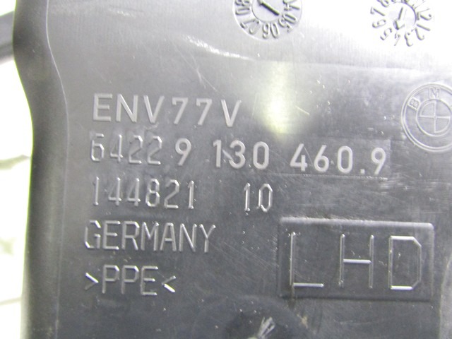 ODVOD ZRAKA OEM N. 642291304609 ORIGINAL REZERVNI DEL BMW SERIE 3 BER/SW/COUPE/CABRIO E90/E91/E92/E93 LCI R (2009 - 2012) DIESEL LETNIK 2009