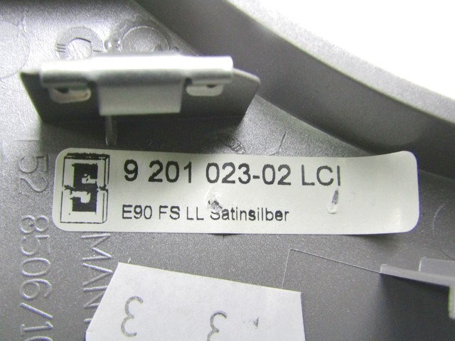 NOTRANJE OKRASNE LETVE  OEM N. 9201023 ORIGINAL REZERVNI DEL BMW SERIE 3 BER/SW/COUPE/CABRIO E90/E91/E92/E93 LCI R (2009 - 2012) DIESEL LETNIK 2009