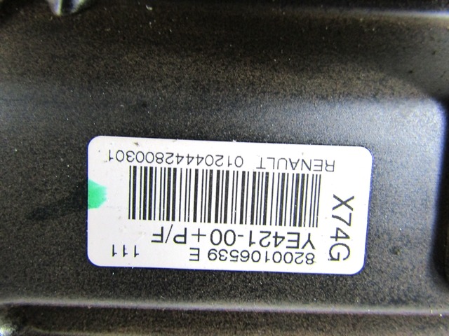 AIRBAG SOPOTNIK OEM N. 8200106539 ORIGINAL REZERVNI DEL RENAULT LAGUNA BG0/1 KG0/1 MK2 BER/SW (11/2000 - 12/2004) DIESEL LETNIK 2002