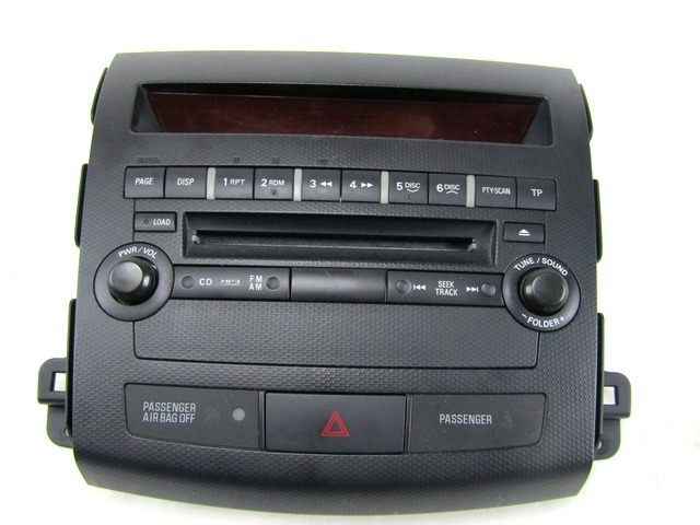 RADIO CD / OJACEVALNIK / IMETNIK HIFI OEM N. 8701A363 ORIGINAL REZERVNI DEL CITROEN C-CROSSER (2007 - 2012)DIESEL LETNIK 2010