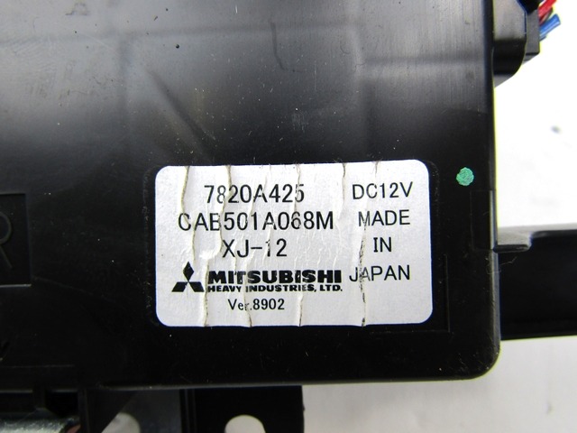 KONTROLNA ENOTA KLIMATSKE NAPRAVE / AVTOMATSKA KLIMATSKA NAPRAVA OEM N. 7820A425 ORIGINAL REZERVNI DEL CITROEN C-CROSSER (2007 - 2012)DIESEL LETNIK 2010