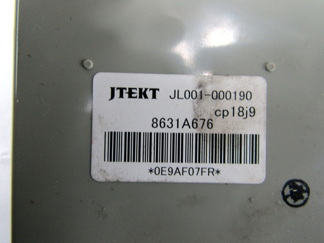RAZNE KRMILNE ENOTE  OEM N. 8631A676 ORIGINAL REZERVNI DEL CITROEN C-CROSSER (2007 - 2012)DIESEL LETNIK 2010