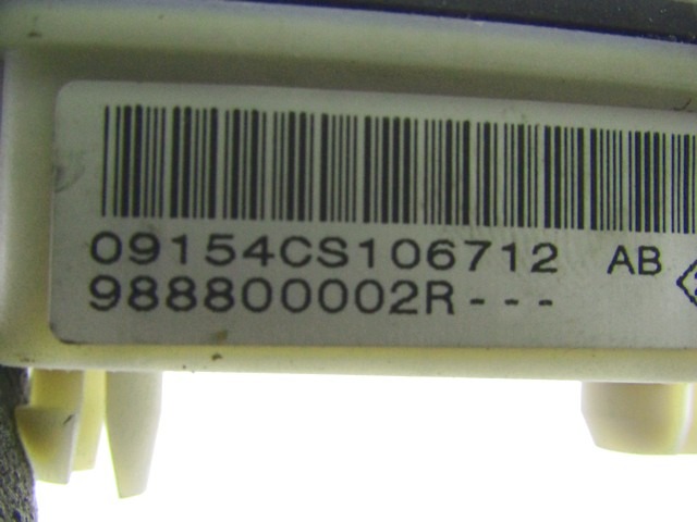 AIRBAG SENZOR OEM N. 988800002R ORIGINAL REZERVNI DEL RENAULT SCENIC XMOD / SCENIC JZ0/1 MK3 (2009 - 2012) DIESEL LETNIK 2009