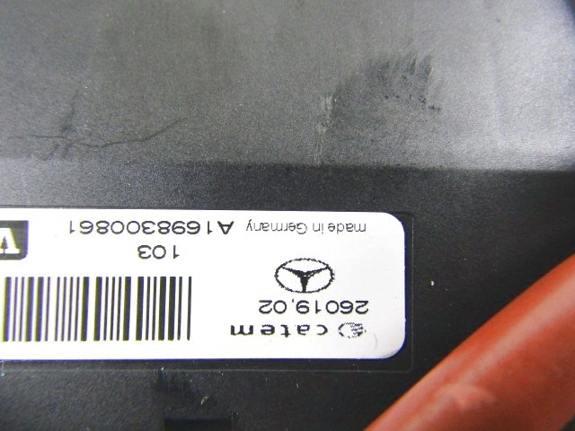 HLADILNIK ZA GRETJE OEM N. A1698300861 ORIGINAL REZERVNI DEL MERCEDES CLASSE B W245 T245 5P (2005 - 2011) DIESEL LETNIK 2010