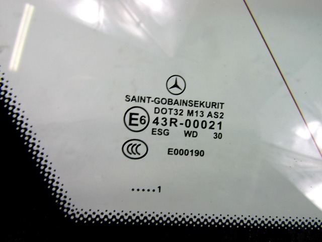 FIKSNO LEVO STEKLO OEM N. A2126701312 ORIGINAL REZERVNI DEL MERCEDES CLASSE E W212 S212 BER/SW (09/2011 - 08/2014)DIESEL LETNIK 2011