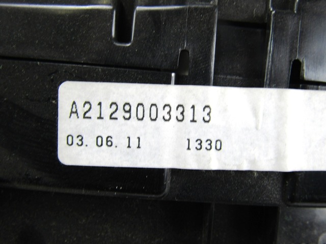 KILOMETER STEVEC OEM N. A2129003313 ORIGINAL REZERVNI DEL MERCEDES CLASSE E W212 S212 BER/SW (09/2011 - 08/2014)DIESEL LETNIK 2011