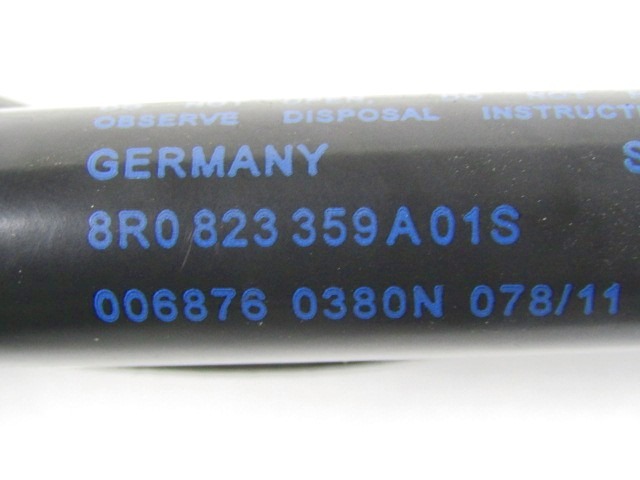 AMORTIZERJI POKROVA MOTORJA  OEM N. 8R0823359A ORIGINAL REZERVNI DEL AUDI Q5 8R B8 (10/2008 - 06/2012) DIESEL LETNIK 2011