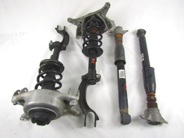 KOMPLET STIRIH SPREDNJIH IN ZADNJIH AMORTIZERJEV OEM N. 27564 kit di 4 ammortizzatori anteriori e posterio ORIGINAL REZERVNI DEL AUDI Q5 8R B8 (10/2008 - 06/2012) DIESEL LETNIK 2011