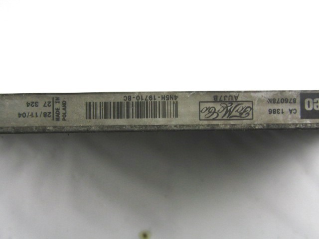 HLADILNIK KLIME OEM N. 4N5H-19710-BC ORIGINAL REZERVNI DEL VOLVO V50 545 (2004 - 05/2007) DIESEL LETNIK 2005