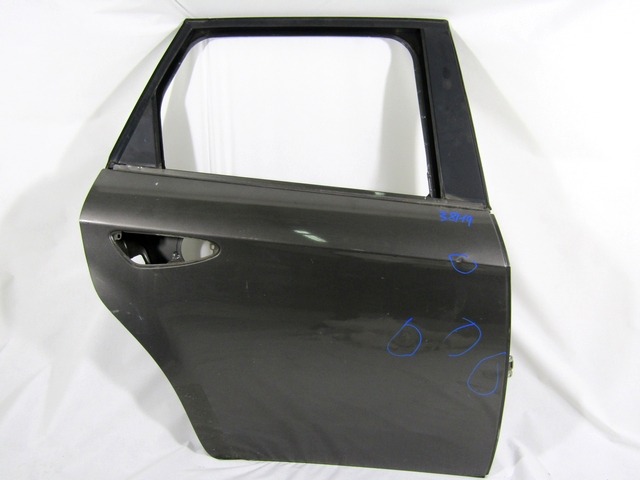 ZADNJA DESNA VRATA OEM N. 50513864 ORIGINAL REZERVNI DEL ALFA ROMEO 159 939 BER/SW (2005 - 2013) DIESEL LETNIK 2007