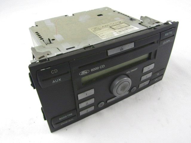 RADIO CD / OJACEVALNIK / IMETNIK HIFI OEM N. 5M5T-18C815-FA ORIGINAL REZERVNI DEL FORD FOCUS DA HCP DP MK2 BER/SW (2005 - 2008) DIESEL LETNIK 2005