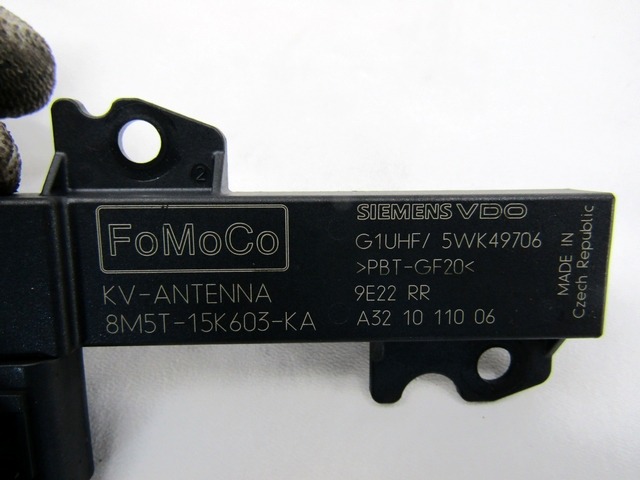 OJACEVALEC / ANTENA OEM N. 8M5T-15K603-KA ORIGINAL REZERVNI DEL FORD MONDEO BA7 MK3 BER/SW (2007 - 8/2010) BENZINA/GPL LETNIK 2009