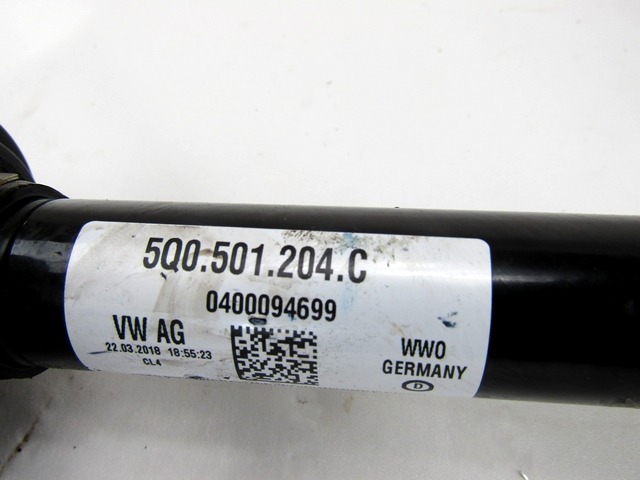 DESNA ZADNJA POGONSKA GRED  OEM N. 5Q0501204C ORIGINAL REZERVNI DEL SEAT ATECA KH7 (DAL 2016)BENZINA LETNIK 2018