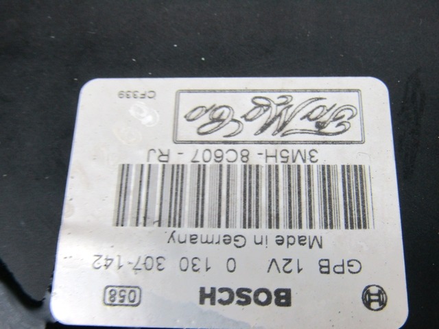 VENTILATOR HLADILNIKA OEM N. 3M5H-8C607-RJ ORIGINAL REZERVNI DEL VOLVO V50 545 R (2007 - 2012) BENZINA/ETANOLO LETNIK 2008