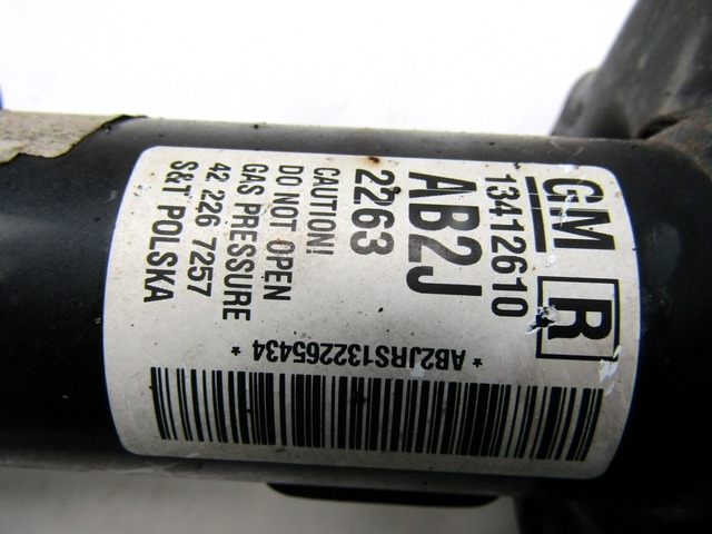 SPREDNJI AMORTIZERJI OEM N. 32088 coppia ammortizzatori anteriori ORIGINAL REZERVNI DEL OPEL ASTRA J P10 5P/3P/SW (2010 - 2015) BENZINA LETNIK 2014